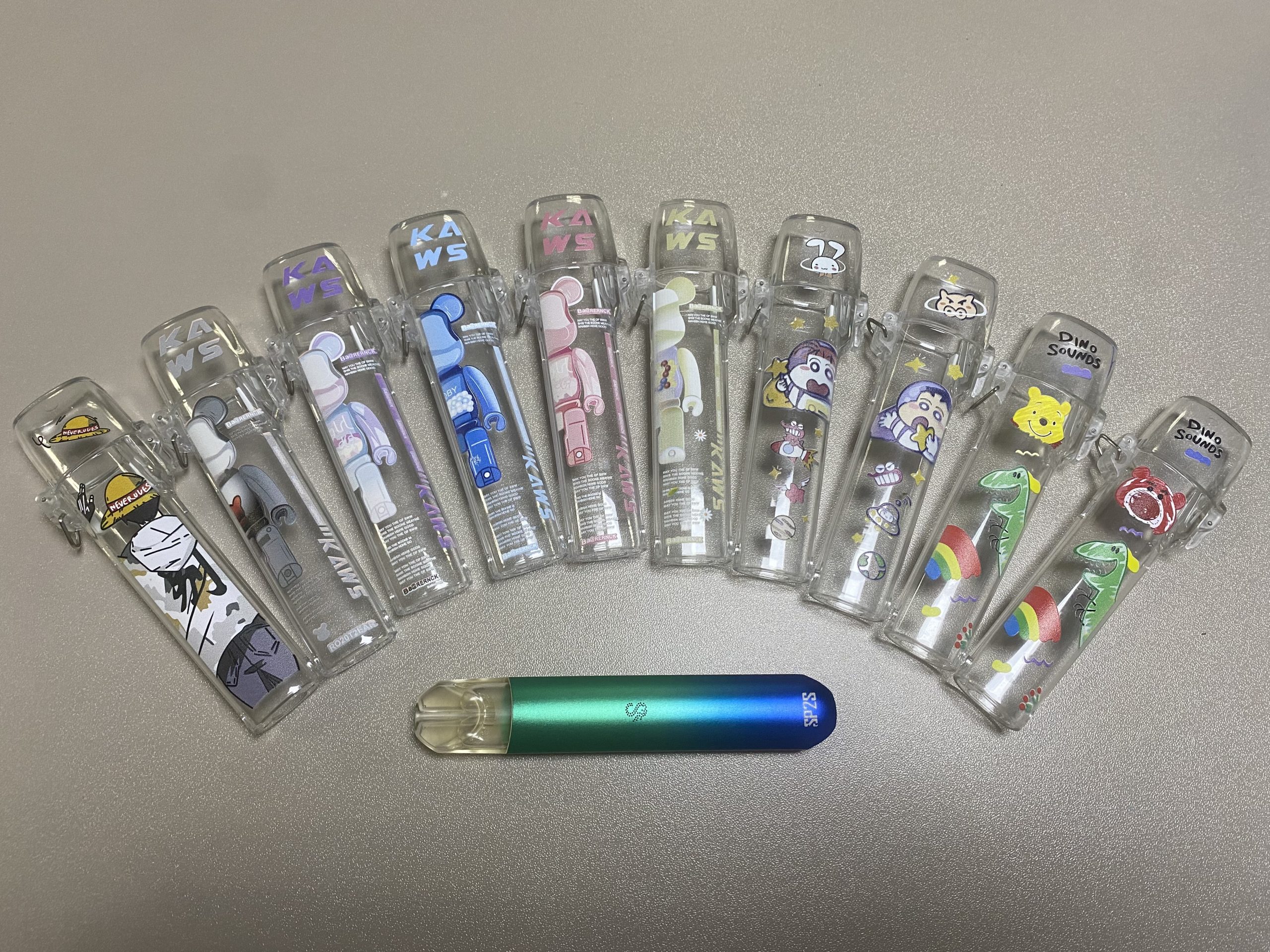 SP2S主機保護殼｜液態矽膠煙桿保護套｜多款純色與花紋設計｜台灣電子煙批發